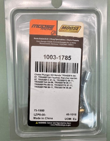 Moose Racing 1003-1785 Choke Plunger Kit, Honda New Genuine