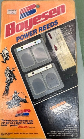 Boyesen Power Reeds 421-1214 Reed 634R Hon, Suz New Genuine