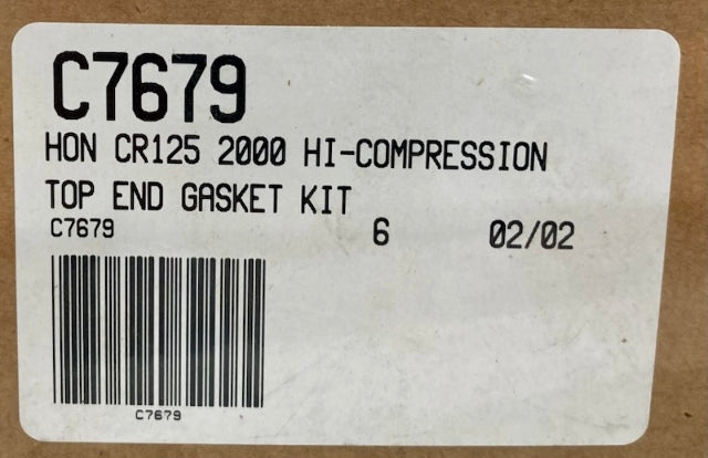 Cometic C7679 Top End Gasket Kit, Hon CR125 2000 Hi-Compression  New Genuine