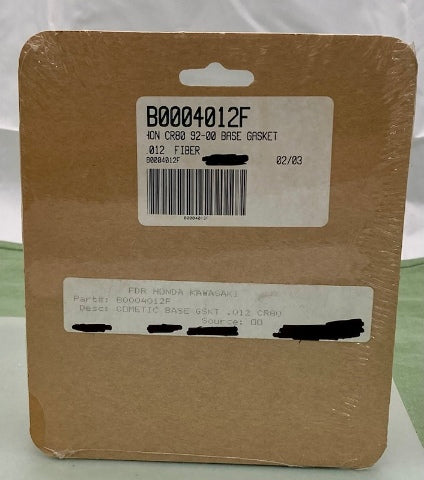 Cometic B0004012F Base Gasket .012 Fiber, Hon CR80 New Genuine