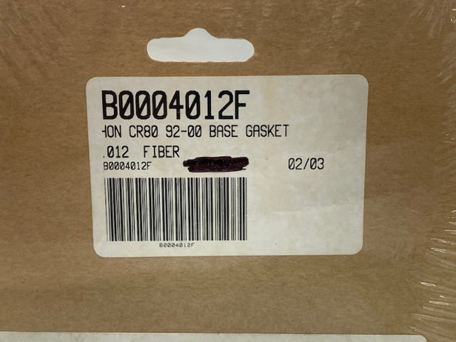 Cometic B0004012F Base Gasket .012 Fiber, Hon CR80 New Genuine