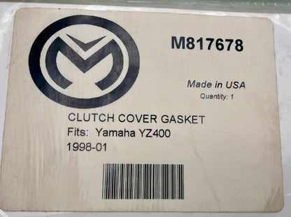 Moose Racing M817678 Clutch cover Gasket, Yam YZ400 Rancher 350 New Genuine