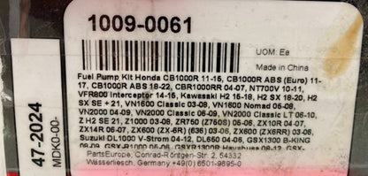 A11 Ba11s Racing 1009-0061 Fuel Pump Rebuild Kit New Genuine