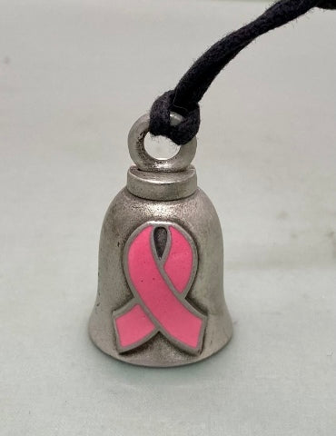 Motorcycle Guardian Bell / Breast Cancer Awareness Ribbon New Genuine