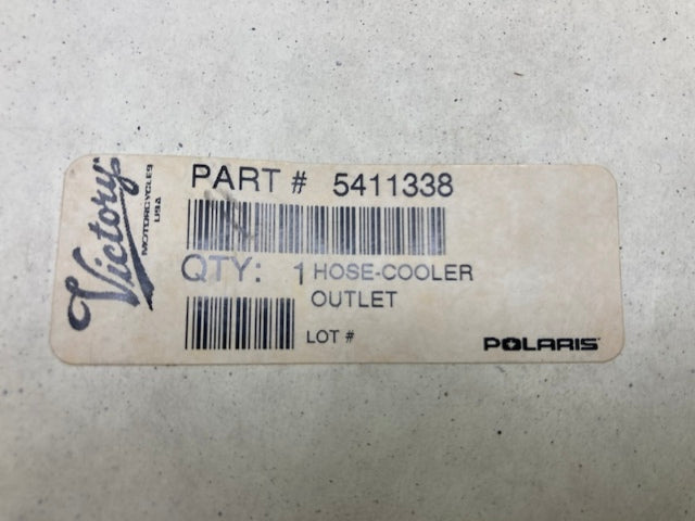 Victory 5411338 Outlet Cooler Hose New Genuine