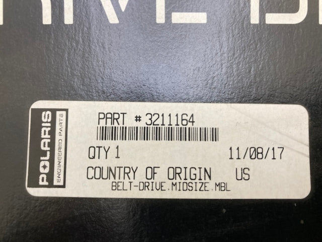 Polaris 3211164 Drive Belt New Genuine
