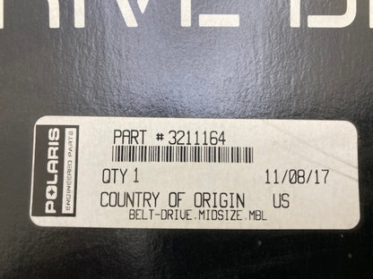 Polaris 3211164 Drive Belt New Genuine