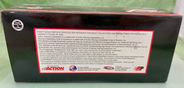 Action 1:24 Dale Earnhardt #3 GM Goodwrench Service Plus 75th Win New