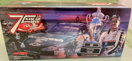 Action 1:24 Dale Earnhardt #3 GM Goodwrench Service Plus 75th Win New