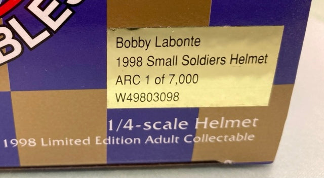 Action 1/4-Scale Bobby Labonte #18 1998 Small Soldiers Helmet New