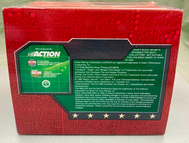 Action 1/4-Scale Bobby Labonte #18 1998 Small Soldiers Helmet New