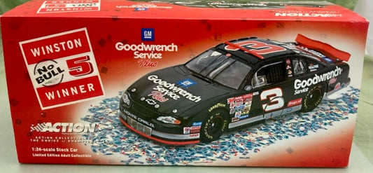 Action 1:24 Dale Earnhardt #3 GM Goodwrench Service Plus No Bull/76th Win New
