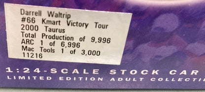 Action 1:24 Darrell Waltrip Route 66 Victory Tour 2000 New