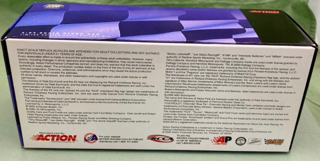 Action 1:24 Darrell Waltrip Route 66 Victory Tour 2000 New