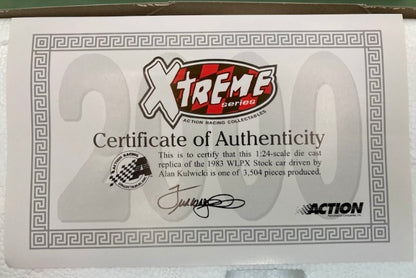 Action 1:24 Alan Kulwicki #97 WLPX 1983 Firebird Xtreme New