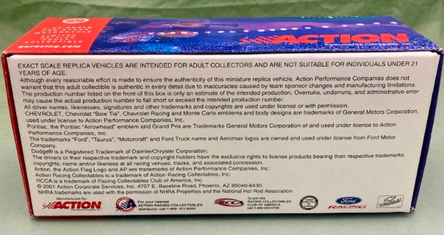 Action 1:24 Dave Schultz Sunoco 2000 Pro Stock Bike New