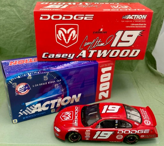 Action 1:24 Casey Atwood #19 Dodge 2001 Intrepid R/T New