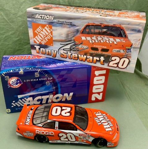 Action 1:24 Tony Stewart #20 Home Depot 2001 Grand Prix 101149 New