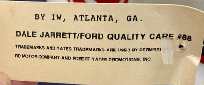 Competitors View Dale Jarrett Ford Quality Care #88 Hat New