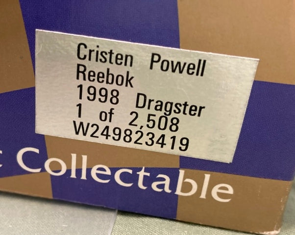 Action 1:24 Cristen Powell Reebok 1998 Dragster New