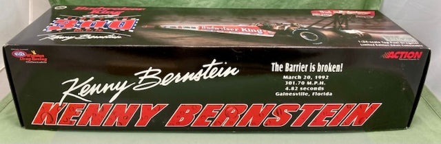 Action 1:24 Kenny Bernstein Budweiser 301 1992 Dragster New