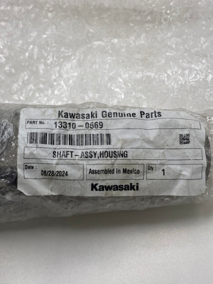 Kawasaki 13310-0569 Shaft, Housing New genuine