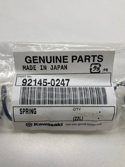 Kawasaki 92145-0247 Spring New genuine