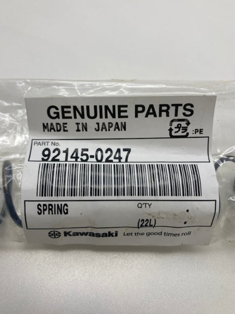 Kawasaki 92145-0247 Spring New genuine