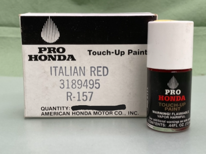 Honda 3189495 Italian Red Touch-Up Paint R-157 New Genuine