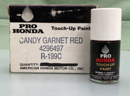 Honda 4296497 Candy Garnet Red Touch-Up Paint R-199C New Genuine