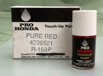 Honda 4296521 Pure Red Touch-Up Paint R-158P New Genuine
