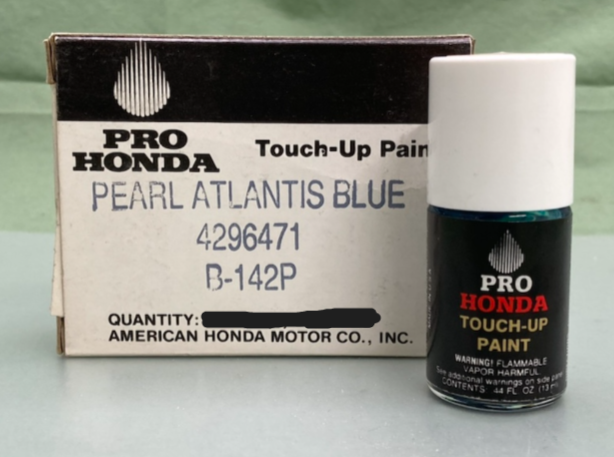 Honda 4296471 Pearl Atlantis Blue Touch-Up Paint B-142P New Genuine
