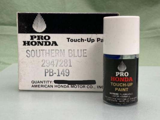 Honda 2947281 Southern Blue Touch-Up Paint PB-149 New Genuine