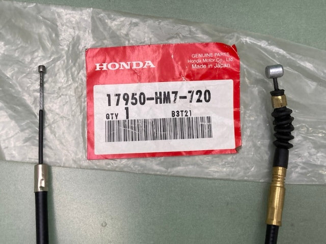 Honda 17950-HM7-720 Cable, Choke New Genuine