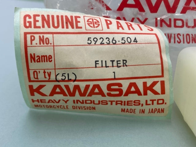 Kawasaki 59236-504 Bilge Pump Filter New Genuine