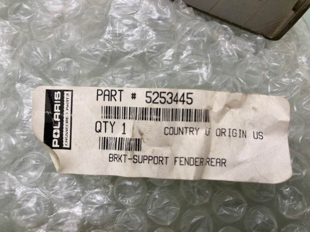 Polaris 5253445 Rear Fender Support Bracket New Genuine