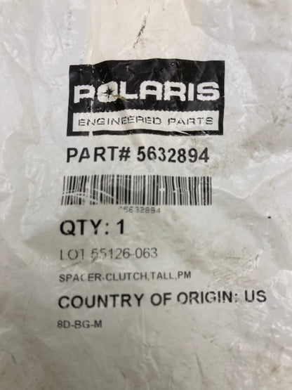 Polaris 5632894 Clutch Spacer Tall PM New Genuine