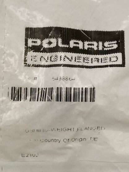Polaris 5438864 Bushing Weight New Genuine