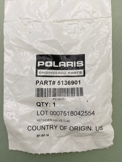 Polaris 5136901 Valve Spring Retainer G-90 New Genuine