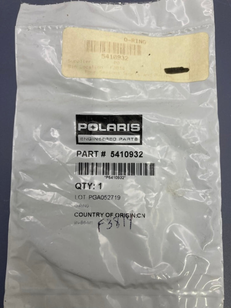 Polaris 5410932 O-Ring New Genuine