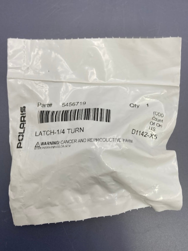 Polaris 5456719 1/4 Turn Latch New Genuine