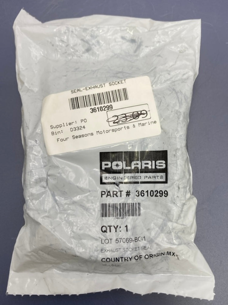 Polaris 3610299 Exhaust Socket Seal New Genuine