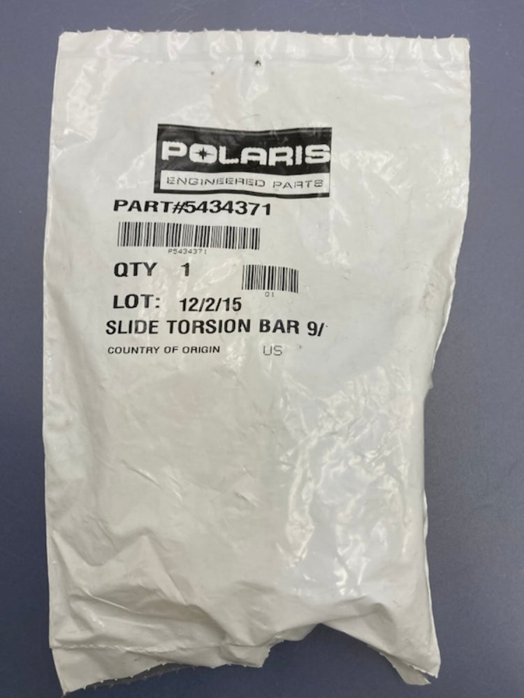 Polaris 5434371 Torsion Bar Slide 9/16 New Genuine