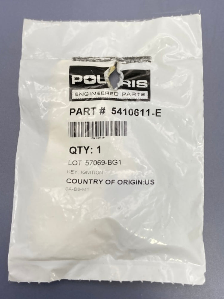 Polaris 5410611-E Ignition Key New Genuine