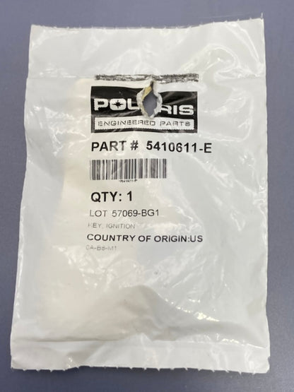 Polaris 5410611-E Ignition Key New Genuine