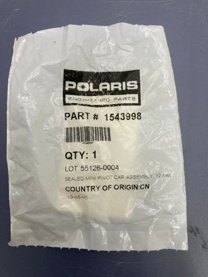 Polaris 1543998 Sealed Mini Pivot Cap Assembly 12mm New Genuine