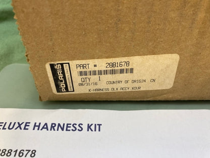 Polaris 2881678 K-Harness, Dlx, Accy, Xovr New Genuine