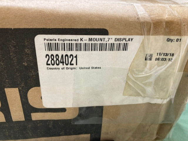 Polaris 2884021 K-Mount, 7", Display New Genuine