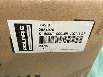 Polaris 2884070 K-Mount, Cooler, 30Qt, L&R New Genuine