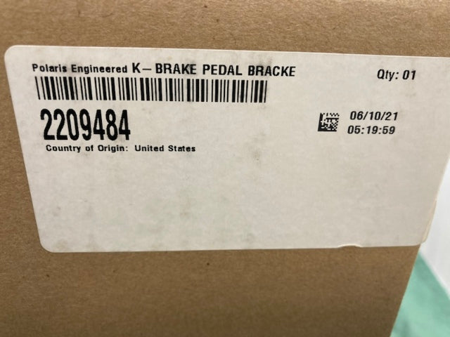 Polaris 2209484 K-Brake, Pedal, Bracket, General New Genuine